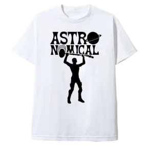 ASTRONOMY MERCH - WHITE T-SHIRT EMOTE