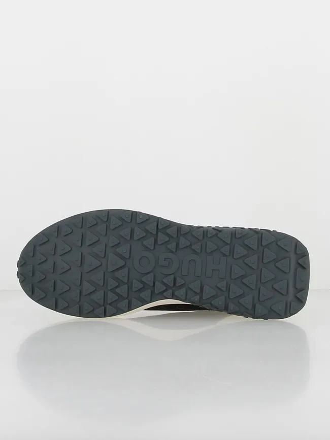 Hugo wimod men's black and white running sneakers