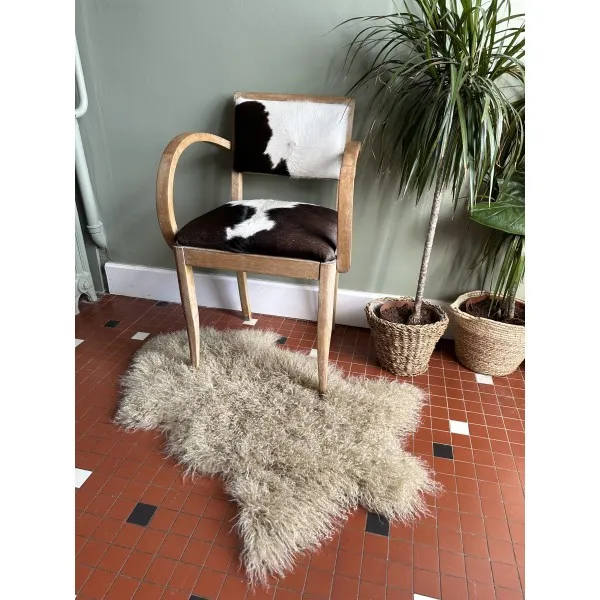 Beige Tibetan Lambskin