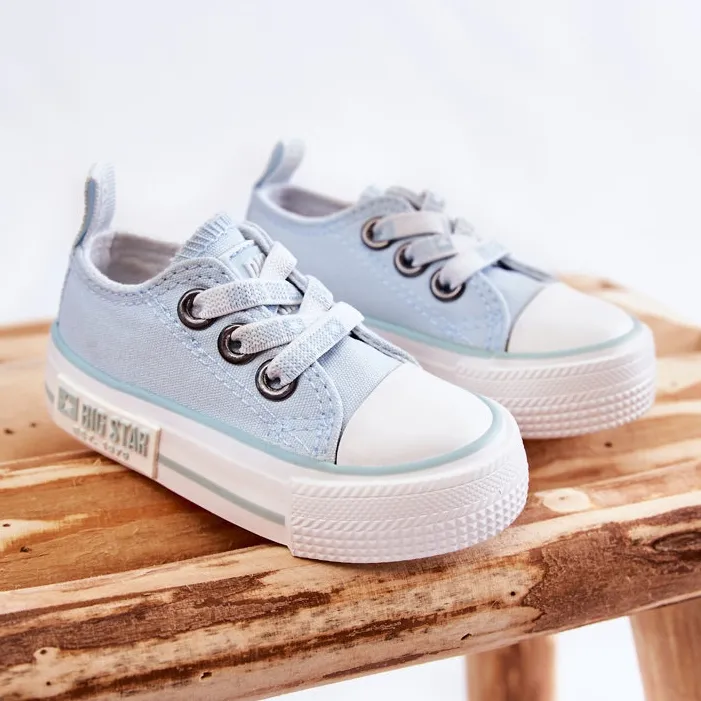 Big Star Blue Kids Material Baskets KK374053