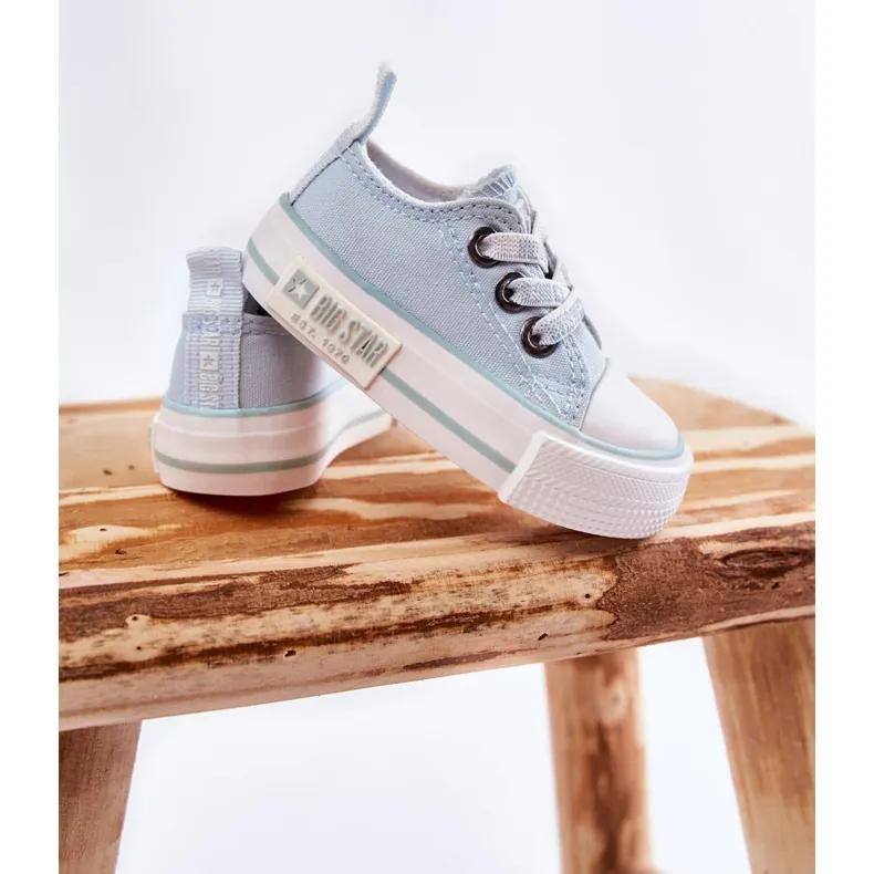 Big Star Blue Kids Material Baskets KK374053