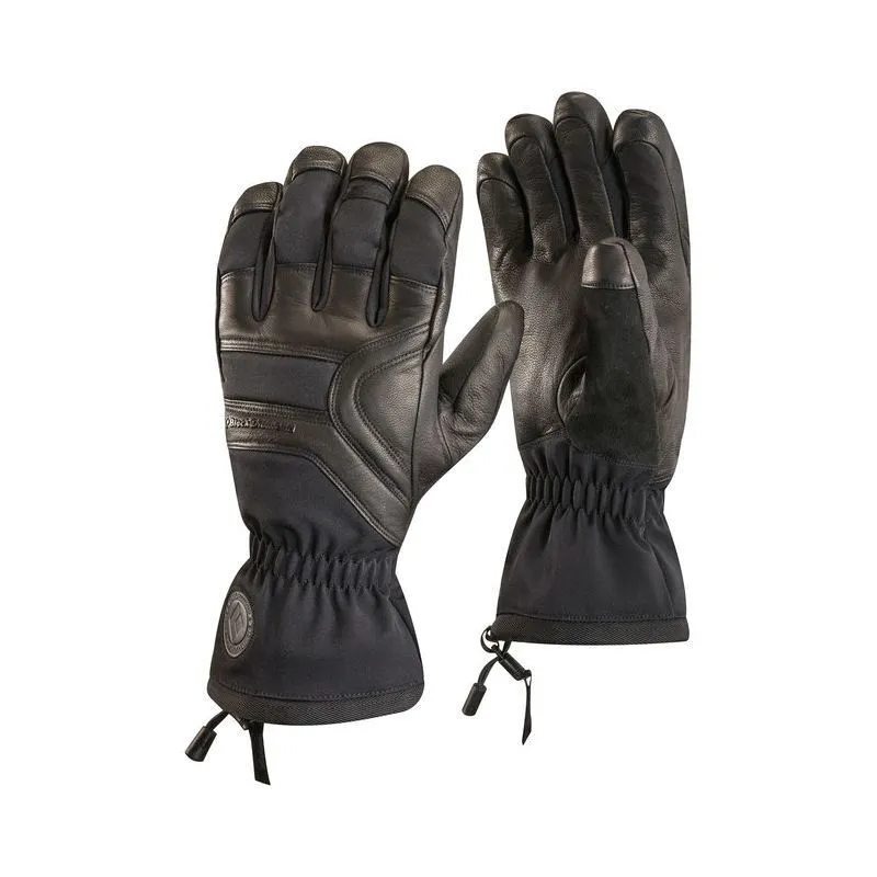Black Diamond men's ski gloves for patrol - Hardloop