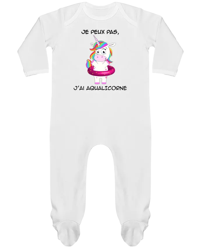 Body Pyjama Bébé Aqualicorne par Nathéo
