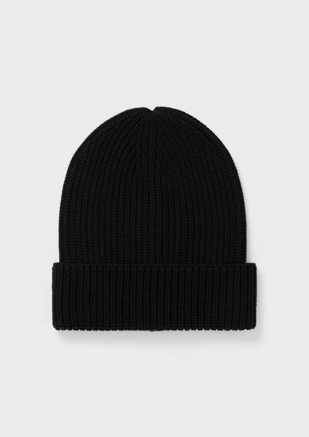 Black knit hat