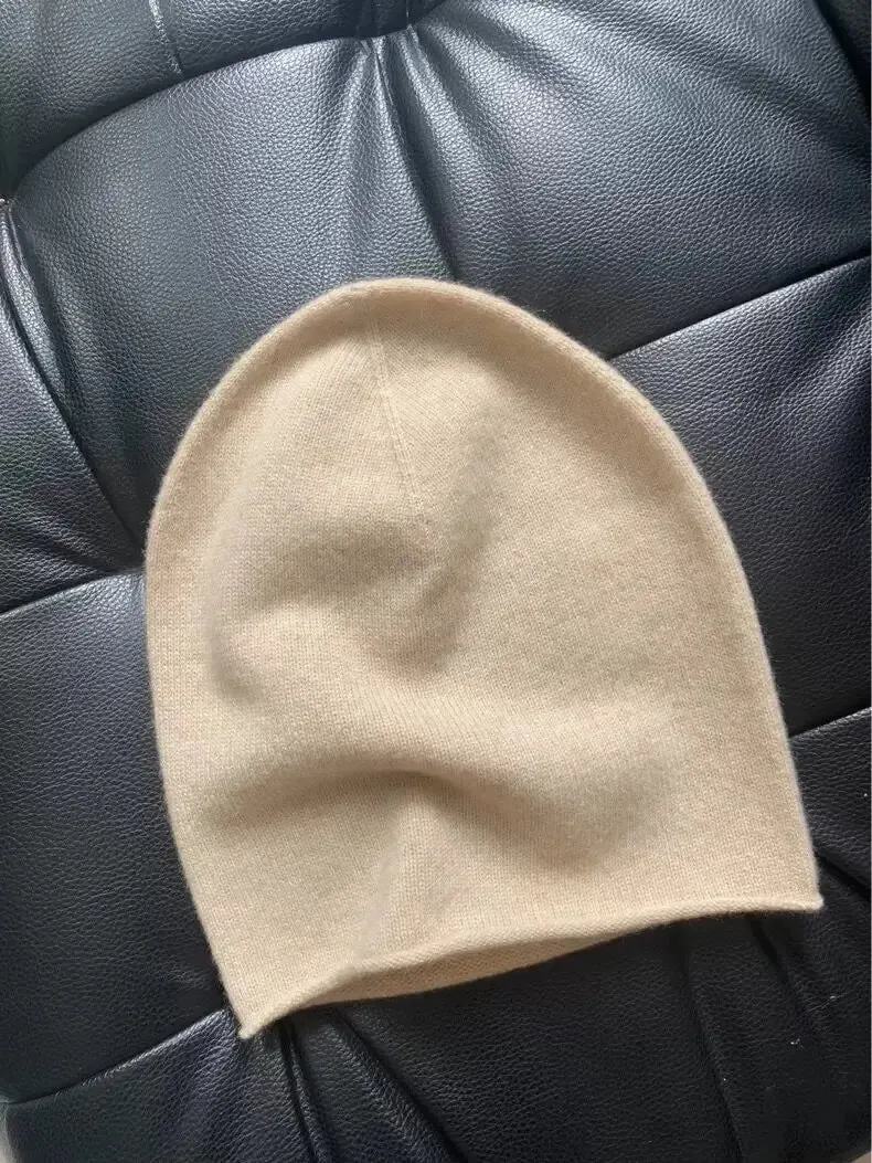 Bonnet femme en cachemire