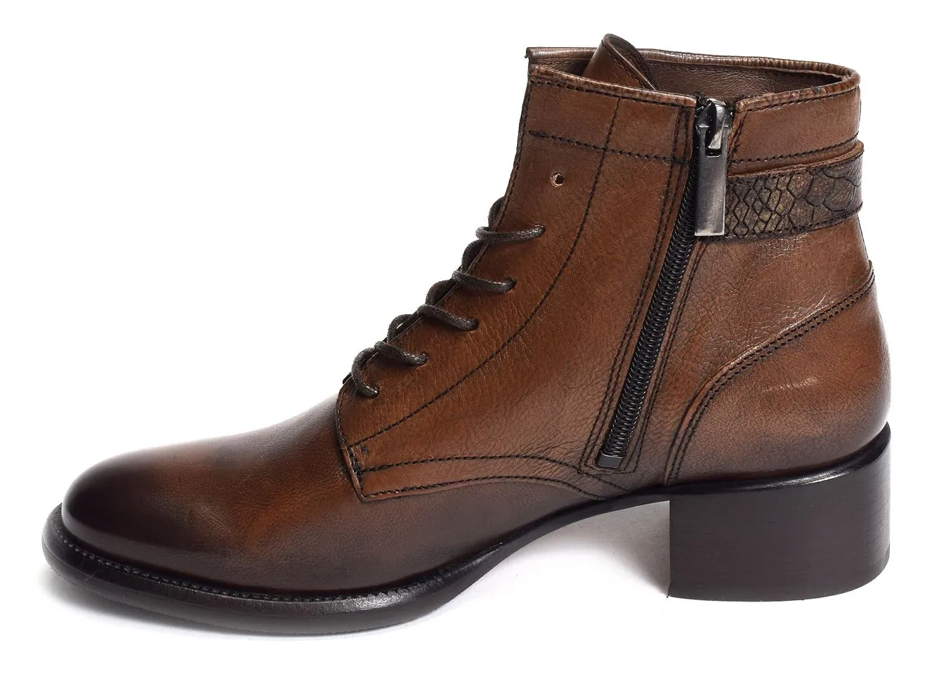Cognac Romenay Boots by Muratti