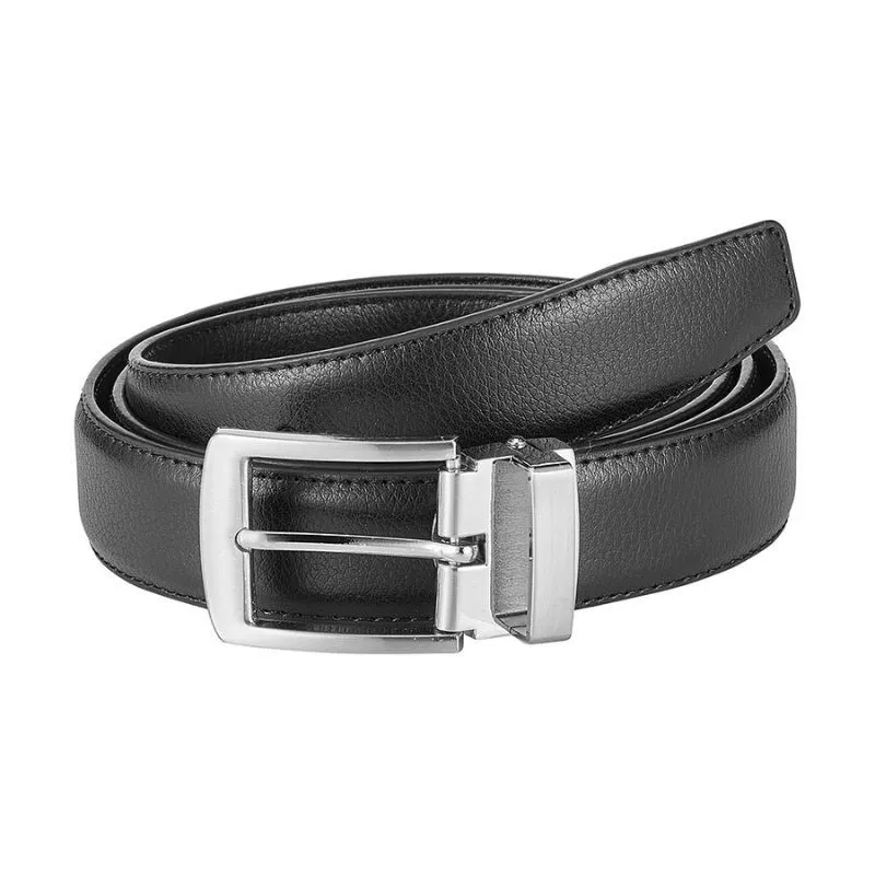 Men's Black Clemenceau Belt - LAFONT SERVICE