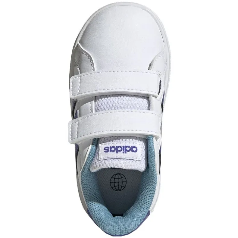 Adidas Grand Court Lifestyle White Hook and Loop HP8919 Shoes