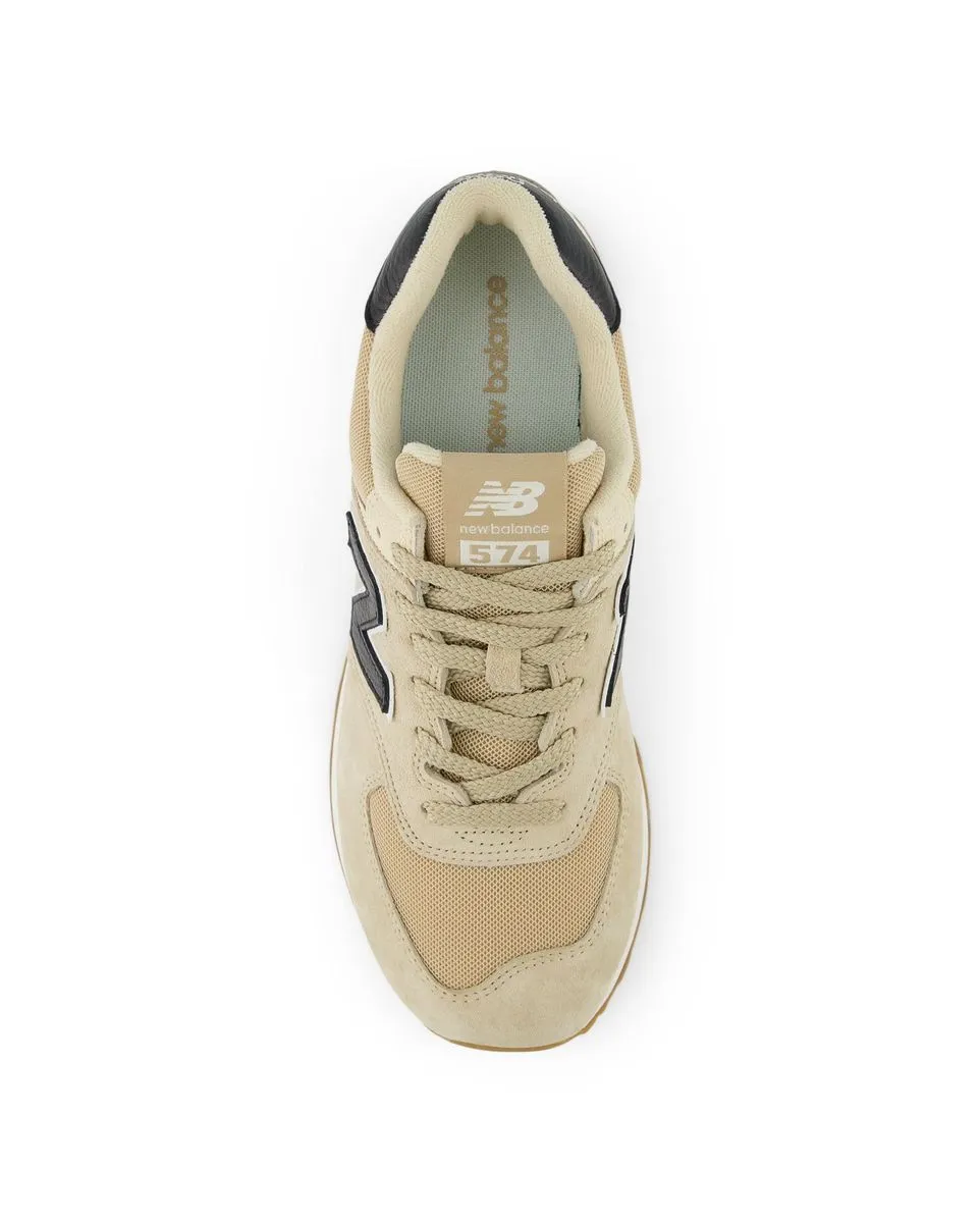 Beige Unisex 574 D Shoes