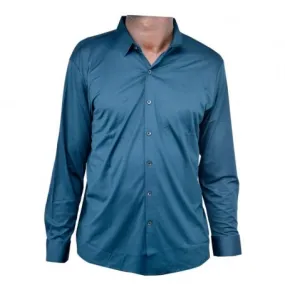 Chemise bleu canard homme - Élégance et polyvalence – CHM1080