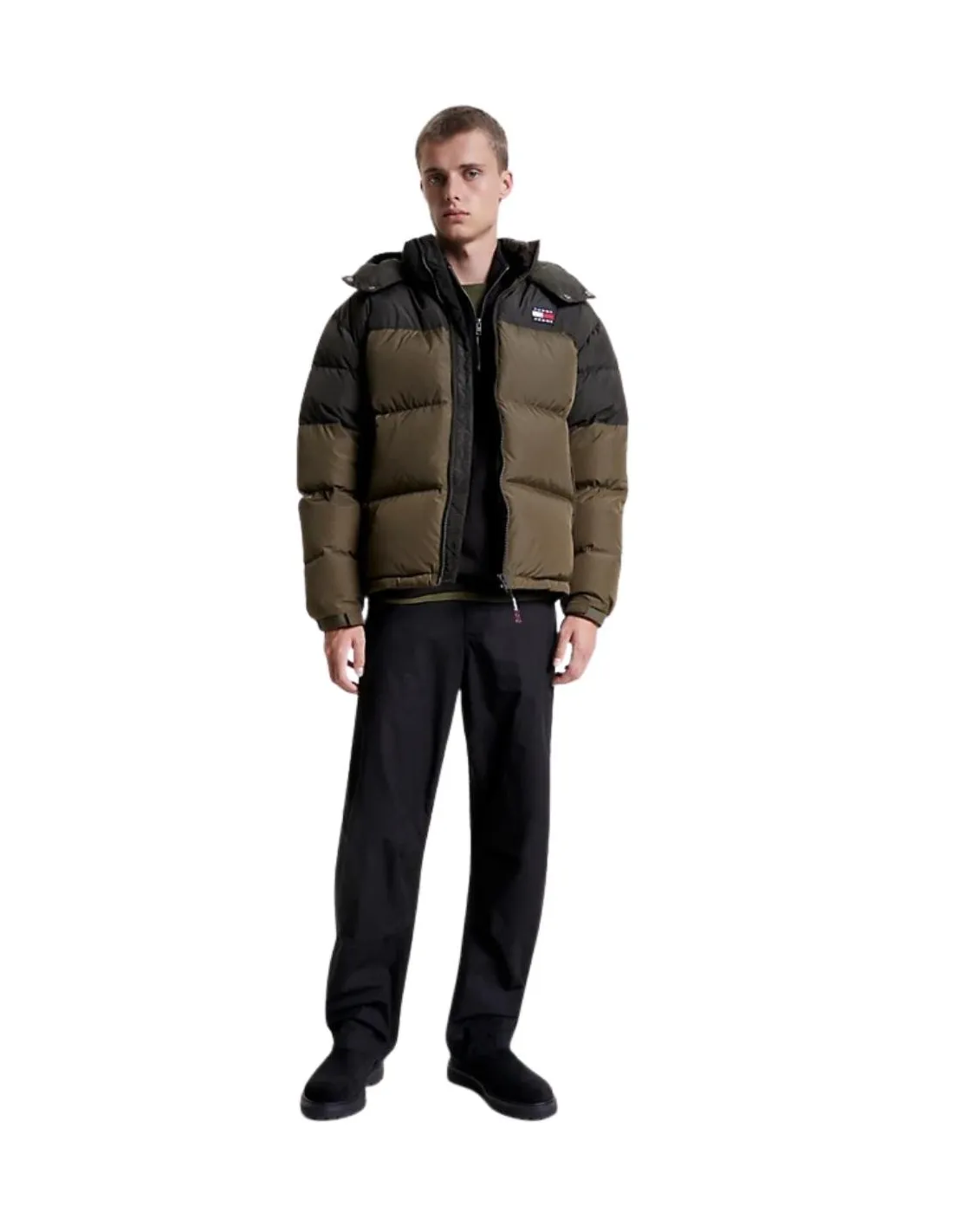 Tommy Jeans Men's Puffer Jacket Khaki']}}</span>