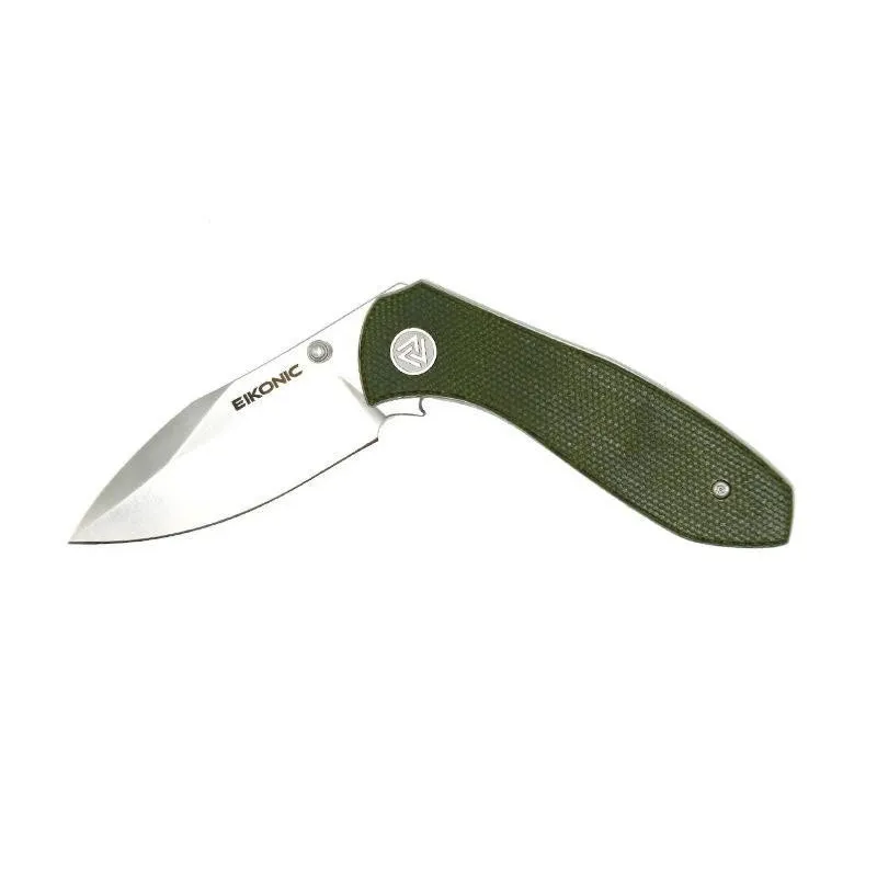 Eikonic Couteau kasador micarta vert