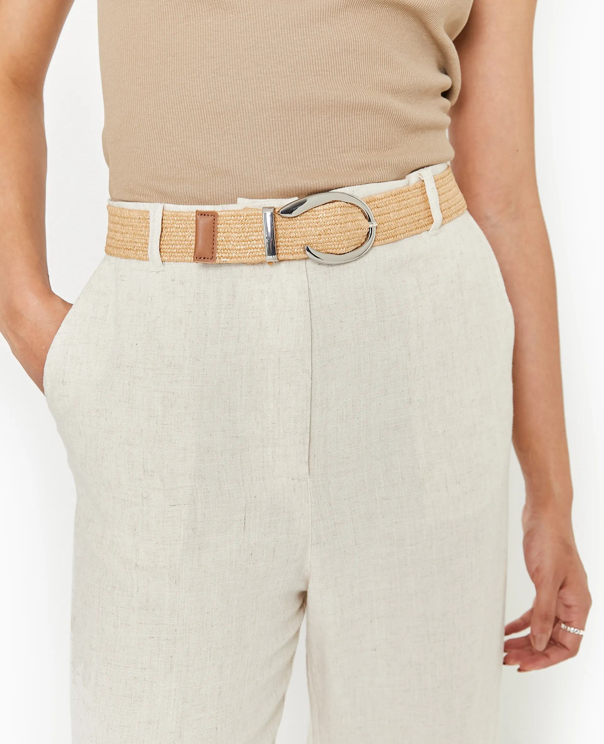 Elastic Straw Belt