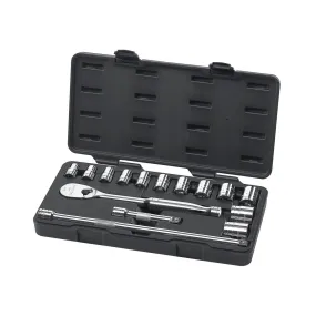 GearWrench 80706 Ensemble de 15 douilles et acc. à prise 1/2"