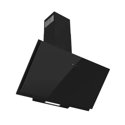 Hotte décorative PREMIUM Noir 90cm - CAPRI.90B02 | Kokta Home