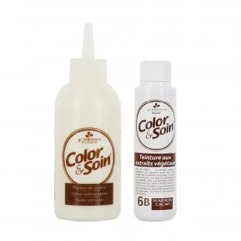 LES 3 CHÊNES Color & soin n°6B marron cacao