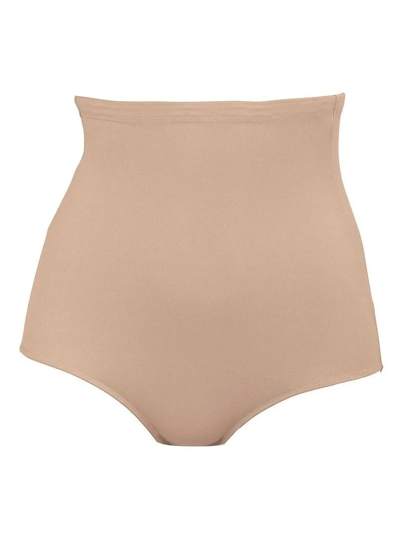 Lucie Twin Shaper High Waisted Invisible Beige Shaping Panties