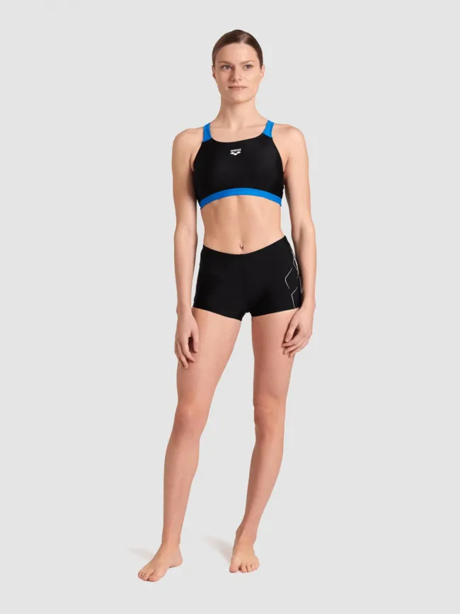 Maillot de bain 2 pièces energy back bleu/noir femme - Arena | wimod