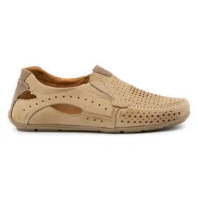Mario Pala Men's Summer Beige 901 Loafers Shoes