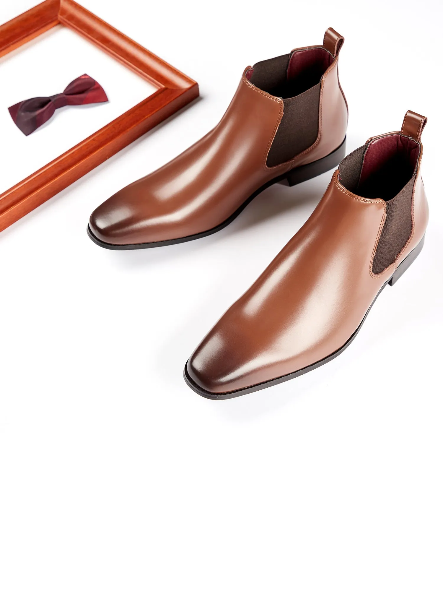 Men's Square Toe Chelsea Boots