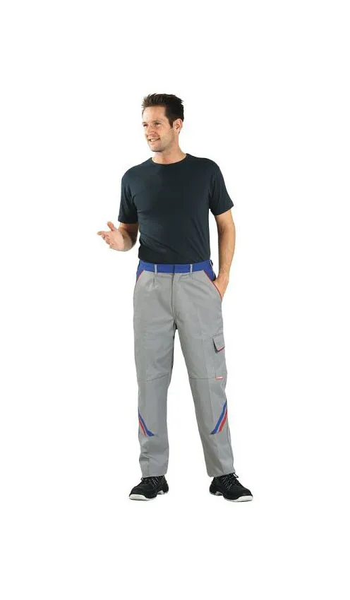 Pantalon Planam Highline zinc/bleuet/rouge taille 44 2323044 acheter à bas prix 