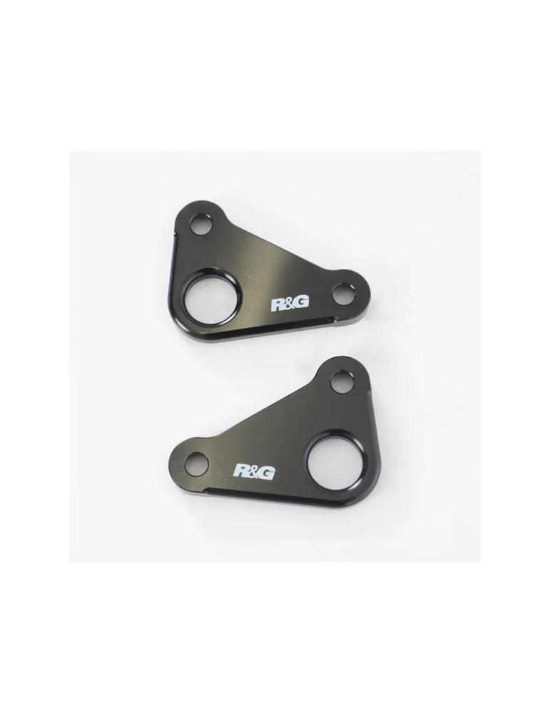 Platines pour sangles R&G RACING noir Ducati Panigale V4