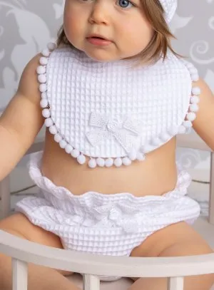 Pom Pom Culotte and Bib Set