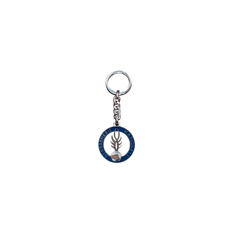 Porte clés GENDARMERIE métal