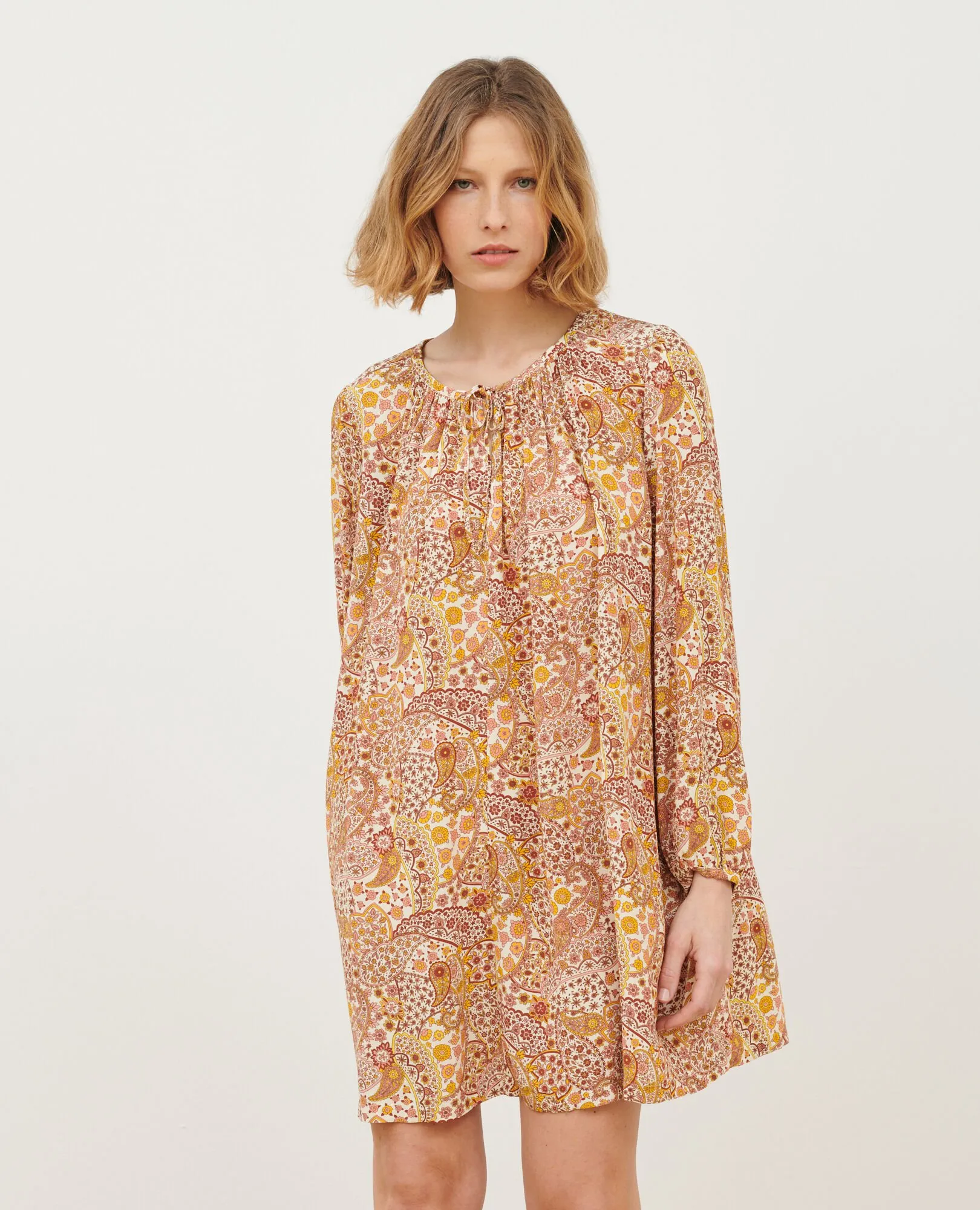 Robe imprimée fluide