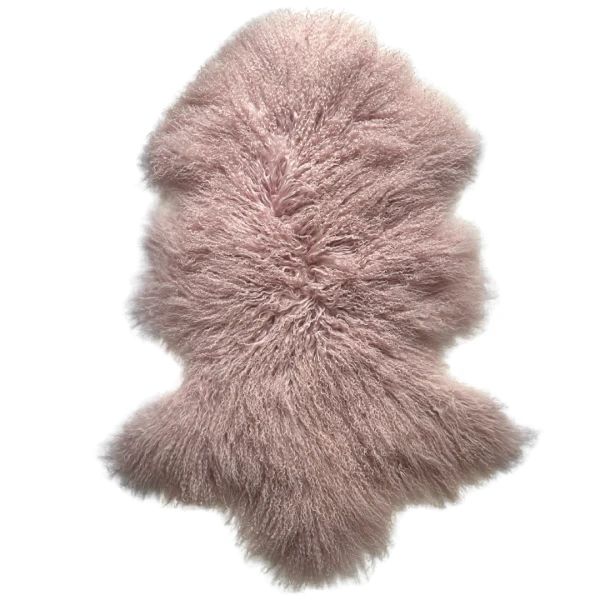 Rose Tibetan Lambskin