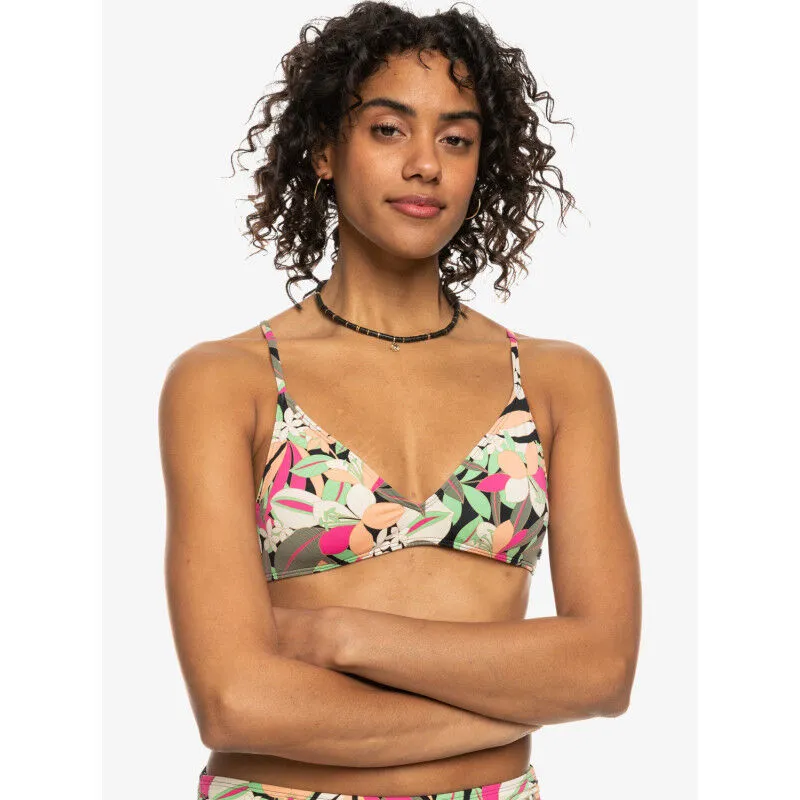 Roxy Printed Beach Classics Strappy Bra - Women's Bikini Top | Hardloop.
