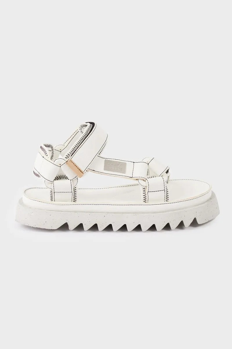 Suicoke x Marsell white sandals
