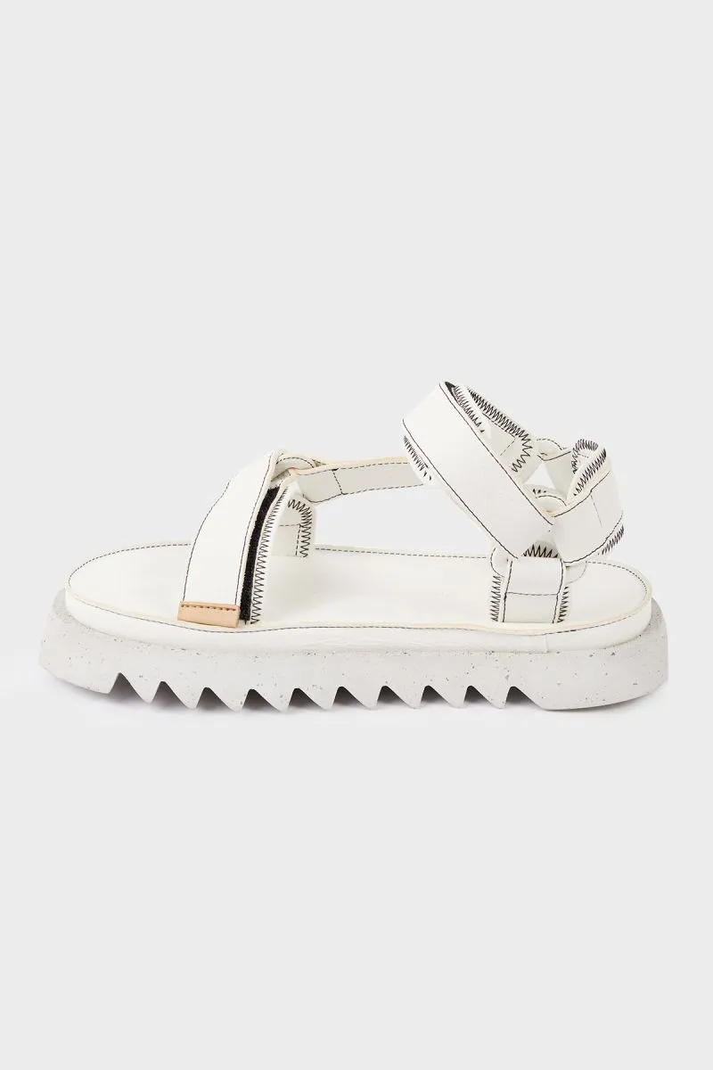 Suicoke x Marsell white sandals