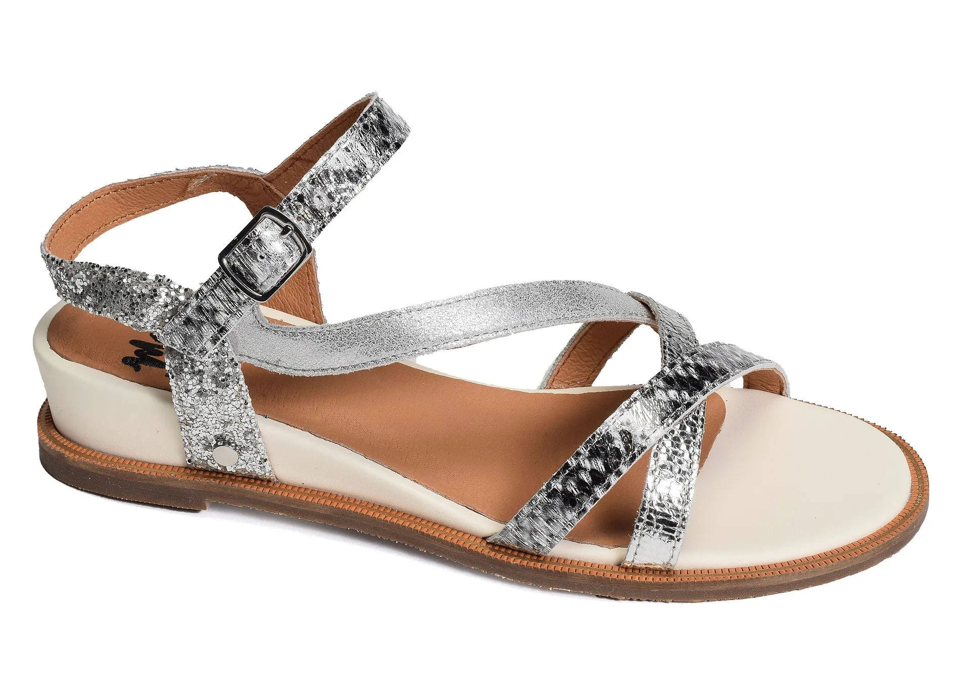 Oliim Acier Wedge Sandals by Mamzelle