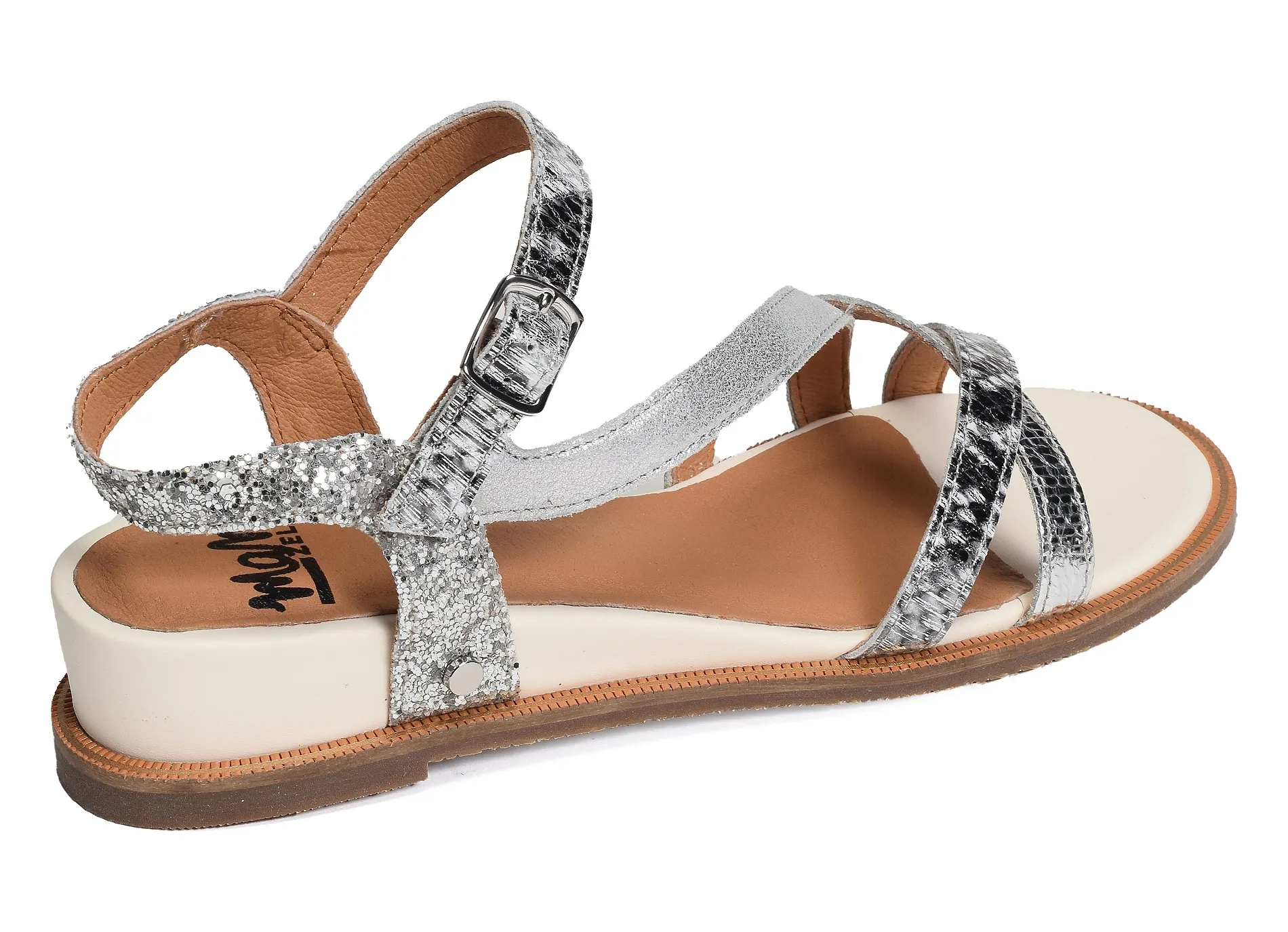 Oliim Acier Wedge Sandals by Mamzelle