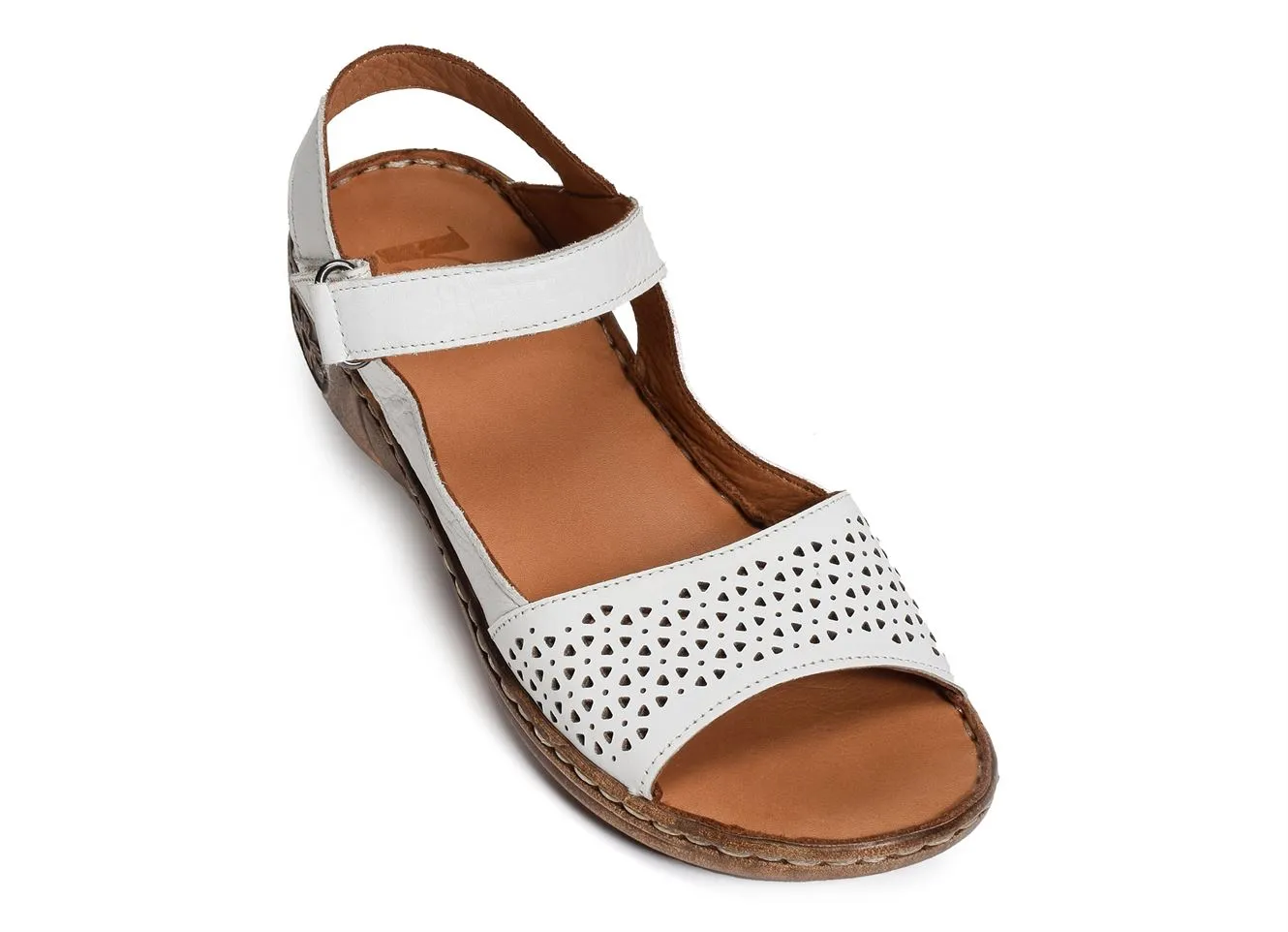 Madory Tabelo White Sandals