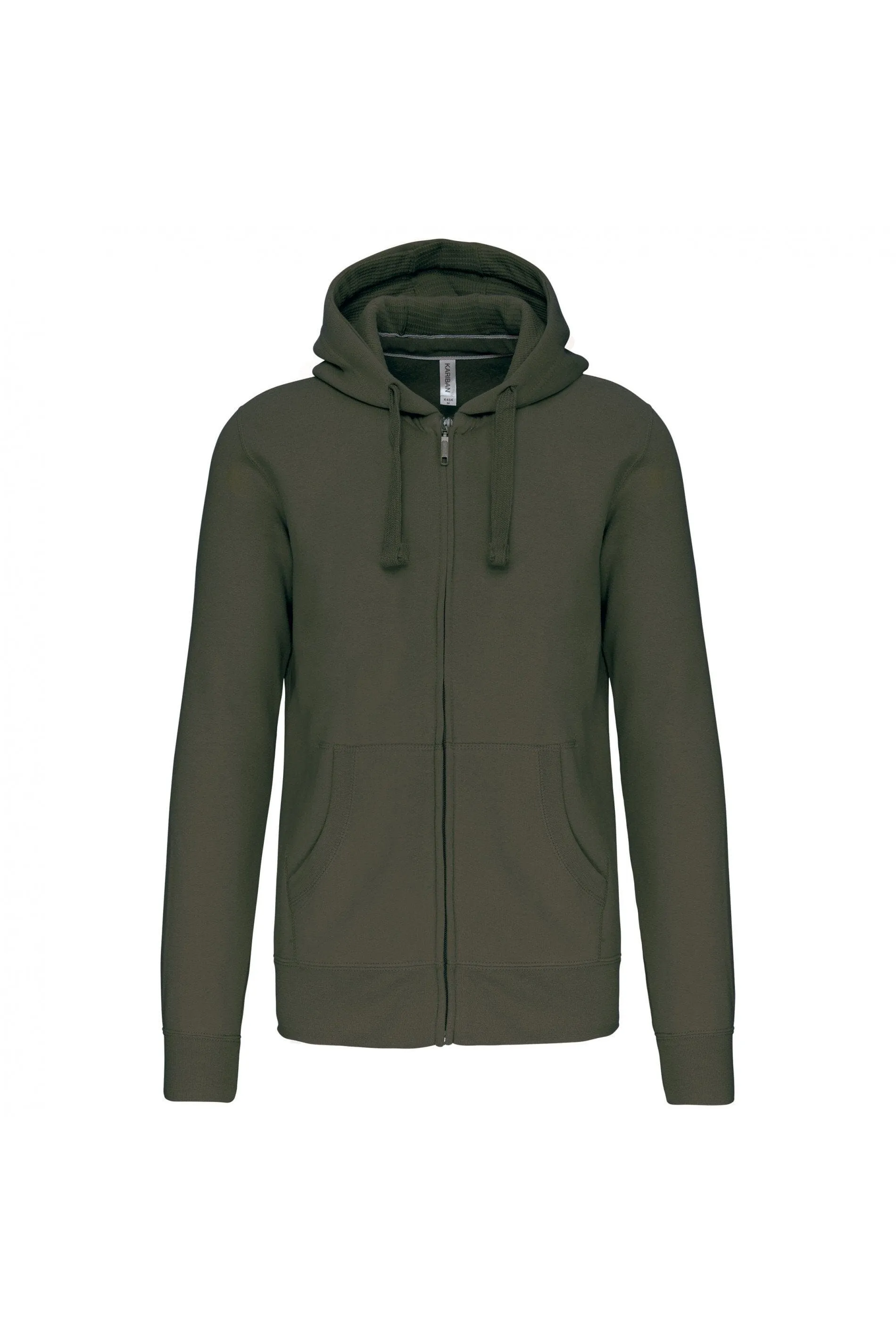 Sweat-shirt zippé capuche homme / KARIBAN K454