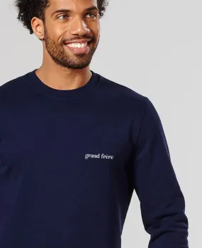 Embroidered Big Brother Men's Sweatshirt.