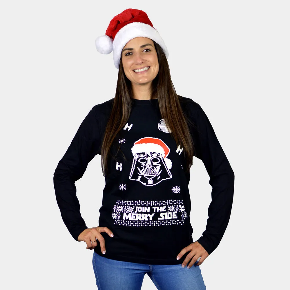 T-Shirt de Nol Homme et Femme Manches Longues Join The Merry Side