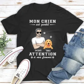 Customizable Dog Lover Unisex T-shirt