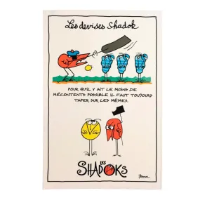 Torchon Shadoks Mécontents