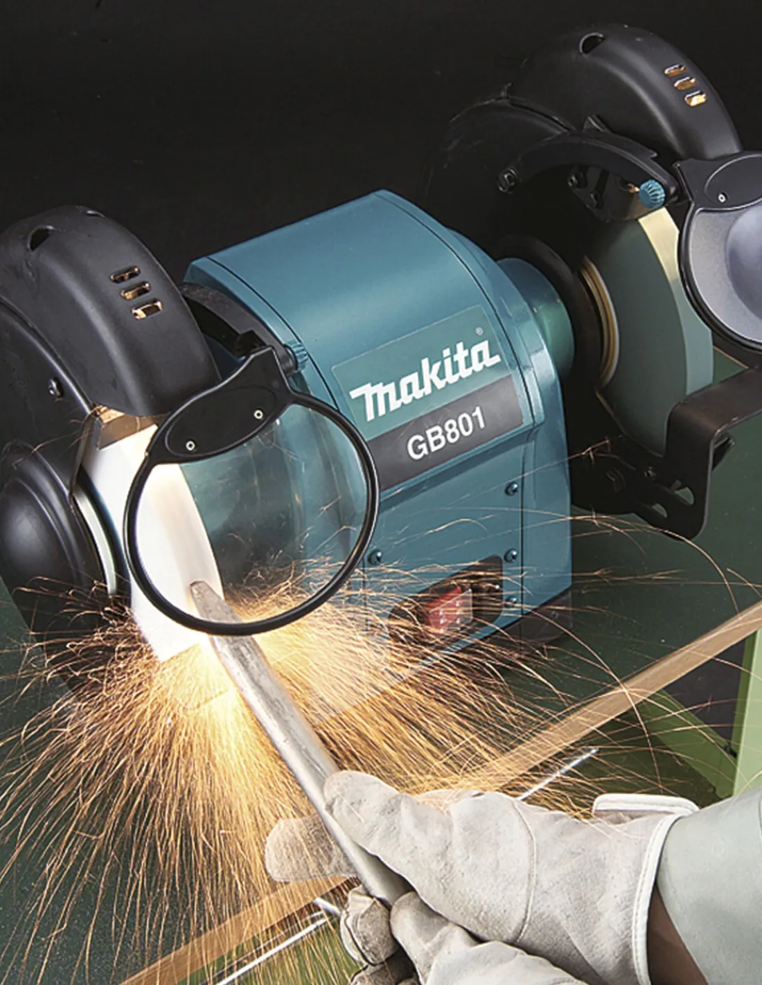 Touret d'établi MAKITA GB801 (550 W)