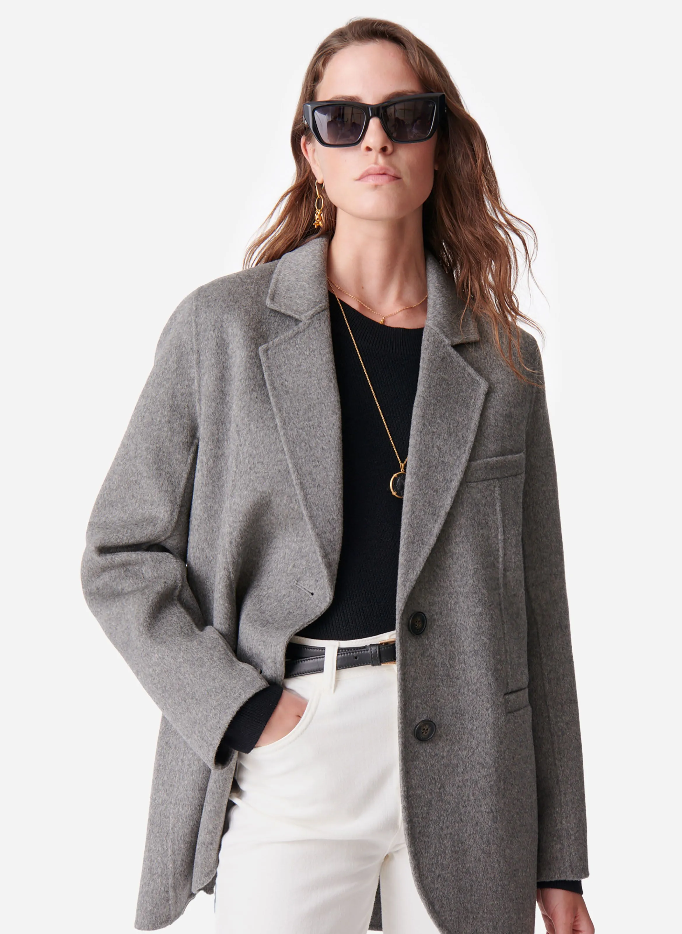 Vanessa Bruno Gray Marc Jacket