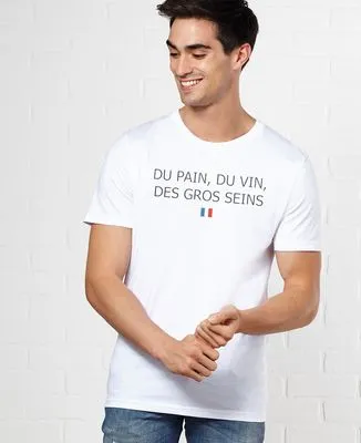 Women's T-Shirt: Bread, Wine, Big Breasts