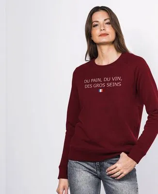 Women's T-Shirt: Bread, Wine, Big Breasts